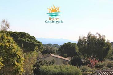 דירות לתיירים Giens Rdj T3 Indépendant Terrasse Vue Mer By Hc