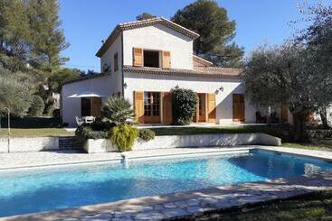 ツーリストアパートメント Grande Villa Avec Piscine Et Jardin Paysager La Pinède