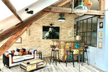 游客公寓 In Sarlat Luxury Rentals, Medieval Center   Loft Stella Matutina  2p Ascenseur Climatisation