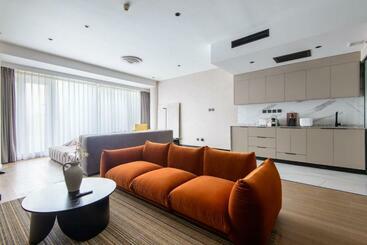 관광객 아파트 Family Joy   Deluxe Apartment In Beijing Guomao Cbd