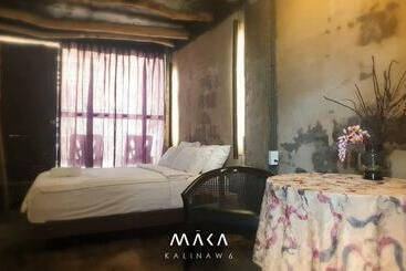 민박 Maka Kalinaw 6 Wabi Sabi Room, Forest And Garden View