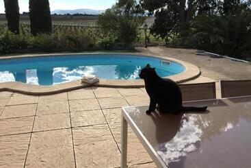 צימר Mas Soleil Et Vignes