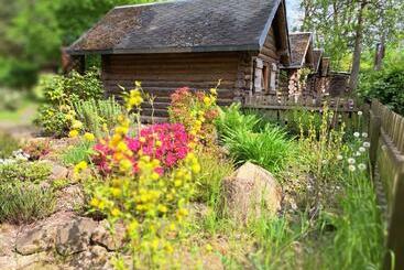 ペンション Birkenhof Ashram Familien Blockhütten