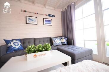渡假胜地  Domki Baltic Family Basen Kidsclub Rowery
