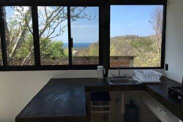 ペンション Bungalow Doble Con Vista Parcial Al Mar, Cocina Completa