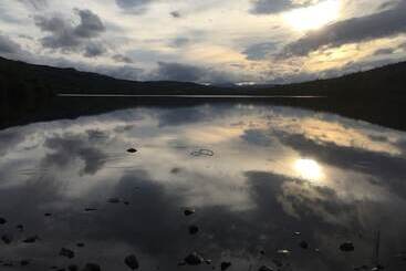 مبيت وإفطار Highland Bear Lodge & Luxury Bear Huts