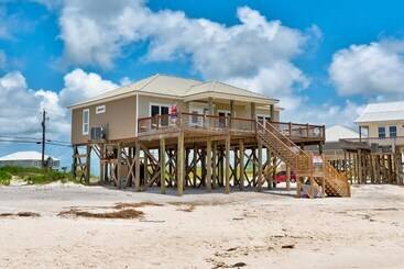 קוטג'' Off The Hook   Very Private Lot With Amazing Gulf Views Perfect For Your Family Beach Vacation 4 Bed