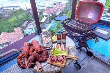 ペンション Geojedo Bay Hill Pool Villa