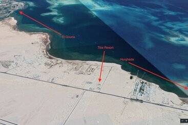 アパートホテル Tiba Resort Nearby El Gouna