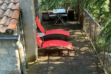 住宿加早餐 Chambre D Hôtes Climatisée Avec Terrasse Et Spa