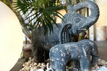 ペンション Villa Ti Moon, Entre Deux, Piscine