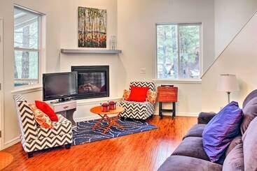 کلبه Flagstaff Family Retreat W/ Patio & Mountain Views