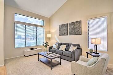 کلبه Southeast Gilbert Home W/ Private Pool & Hot Tub!