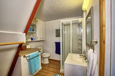 별장 Cozy Toledo Bend A Frame W/ Waterfront Views!