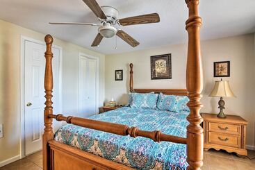 بيت ريفى Hudson Home W/ Boat Dock: Walk To Gulf Of Mexico!