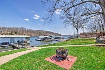 茅舍 Fire Pit & Dock: Lake Of The Ozarks Hiller Haus