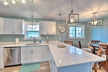 茅舍 Luxe Cozy Crab Shack W/ Porch In Indian Beach!