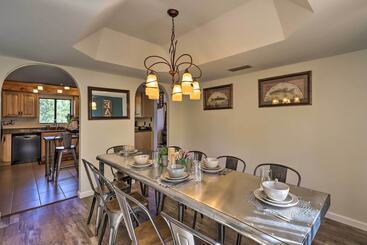 کلبه Prescott Cabin W/ Gas Grill ~ 3 Mi To Downtown!