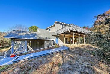 茅舍 Bright Southern Shores Family Home < 1 Mi To Beach