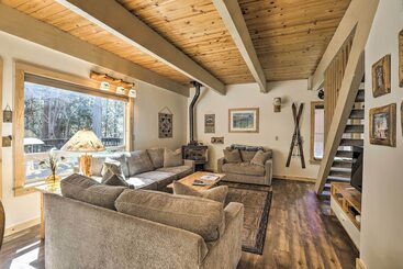 별장 Incline Village Cabin ~ 3 Mi To Lake Tahoe!
