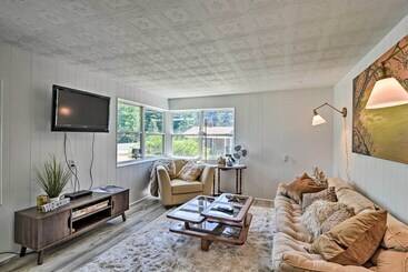 קוטג'' Stylish Dog Friendly Bungalow: Steps To Elk Lake