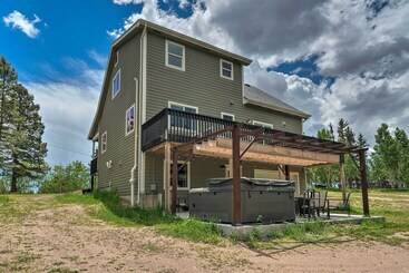 Сельский дом Mtn View Home On 3 Acres W/ Arcade & Hot Tub!