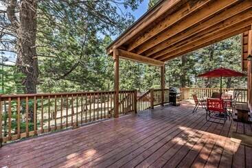 بيت ريفى Peaceful & Private Cloudcroft Cabin With Deck!