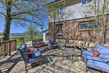 بيت ريفى Spring Creek Retreat On 25 Acres W/mountain Views!