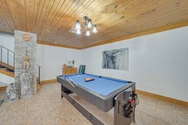 별장 Lakefront Eufaula Escape W/ Dock + Private Beach!