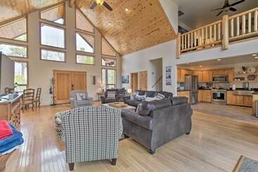 بيت ريفى Family Friendly Show Low Cabin W/ Deck & Game Room