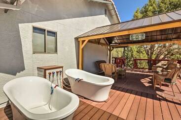 کلبه West Sedona Retreat: Deck & Mountain Views