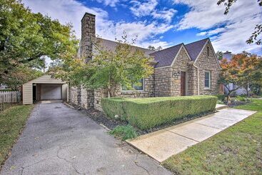 コテージ Charming Tulsa Bungalow W/ Furnished Deck!