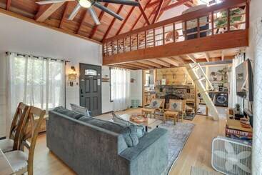 茅舍 2 Mi To Big Bear Lake: Cabin W/ Game Room