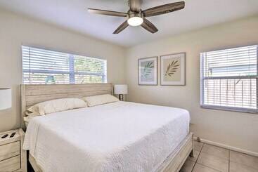 بيت ريفى Cute & Cozy Florida Duplex: Walk To Beaches!