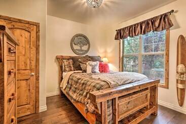 별장 5 Mi To Big Bear Lake: Home W/ Hot Tub!