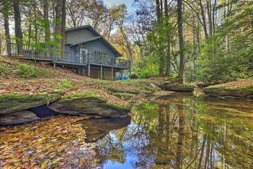 Boone Cottage W/ Fire Pit & On Site Creek!