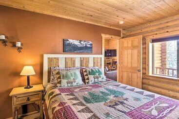 Сельский дом Fairplay Cabin W/ Mountain Views ~ 25 Mi To Breck!