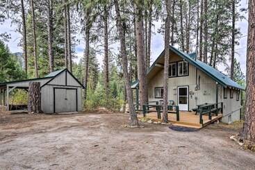 بيت ريفى Hillside Hideaway: Warm & Cozy Terrace Lakes Cabin