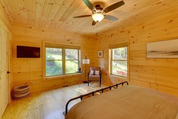 茅舍 12 Mi To Sugar Mountain: Luxe Banner Elk Escape