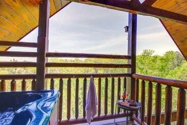 קוטג'' Secluded Smoky Mountain Cabin W/ Theater & Hot Tub