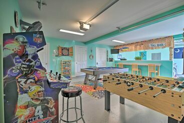 茅舍 Game Room: Surfside Beach Resort Hideaway!
