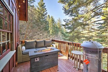 Сельский дом Chic Lake Arrowhead Cabin W/ Deck: 2 Mi To Village