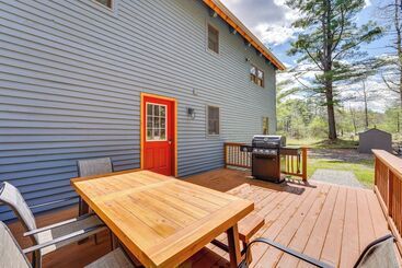 بيت ريفى Athol Cabin W/ Deck & Fire Pit, 10 Mi To Lake