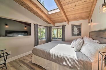 茅舍 Luxe Reno Chalet W/ Mountain View: 3 Mi To Skiing!