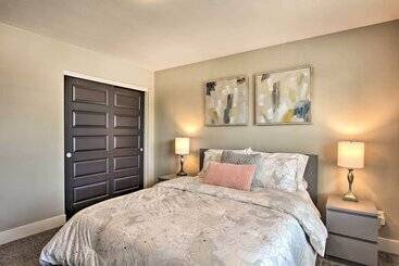 کلبه Bend Home W/ Patio + Fire Pits < 3 Mi To Dtwn