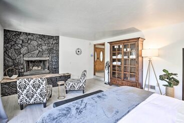 コテージ Boho Chic Home W/ Game Room Near Lake Gregory!