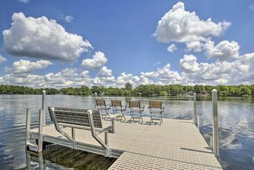茅舍 Cumberland Retreat  W/ Lakefront Yard & Dock