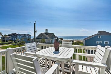 茅舍 Ocean View Kahala Beach Bliss Home In Galveston!