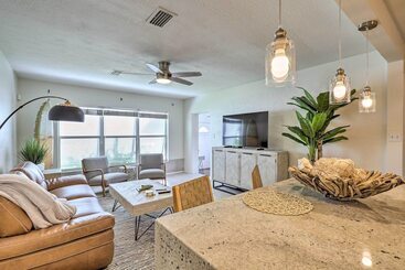 بيت ريفى Walkable Florida Duplex: 2 Blocks To Cocoa Beach!