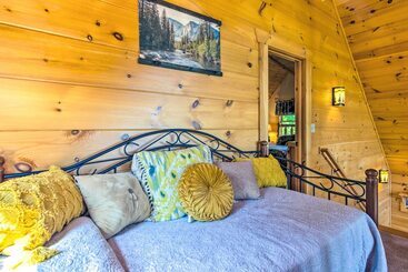 茅舍 Tranquil Deck: Blue Ridge Mountain Retreat!